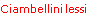 Ciambellini lessi